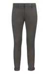 Dondup Men's Gaubert - Slim-fit Jersey Trousers In Grey