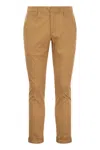 Dondup Men's Gaubert - Slim-fit Trousers In Brown