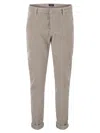 Dondup Men's Gaubert - Slim Milleraies Trousers In Light Grey