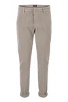Dondup Men's Gaubert - Slim Milleraies Trousers In Light Grey