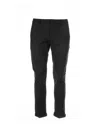 Dondup Gaubert Black Trousers In Black