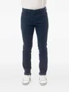 Dondup Gaubert Button-fastening Trousers In Blue