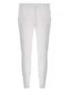Dondup Gaubert Button-fastening Trousers In White