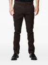 Dondup Gaubert Button Trousers In Brown