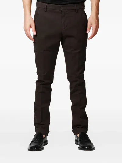 Dondup Gaubert Button Trousers In Brown