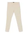 Dondup Pressed-crease Slim-fit Trousers In Nude