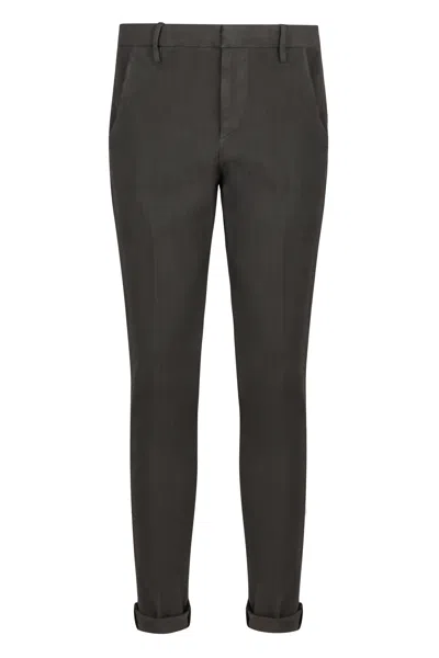 DONDUP DONDUP GAUBERT COTTON CHINO TROUSERS