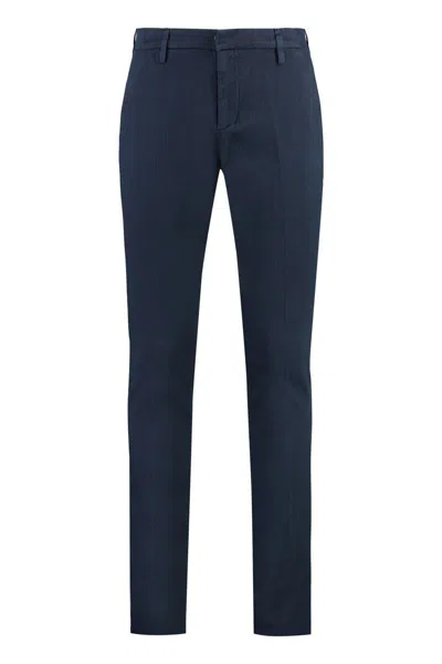 DONDUP DONDUP GAUBERT COTTON CHINO TROUSERS