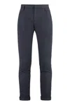 Dondup Gaubert Cotton Chino Trousers In Blue