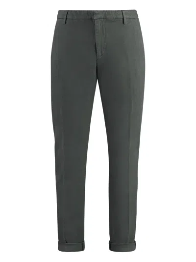 Dondup Gaubert Cotton Chino Trousers In Green