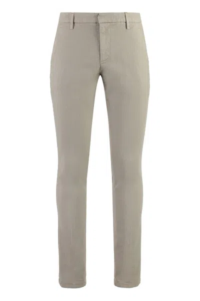 DONDUP DONDUP GAUBERT COTTON CHINO TROUSERS