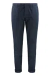 Dondup Gaubert Pants In Blue Cotton