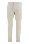 Dondup Trousers Back Pockets Belt Loops Side Pockets