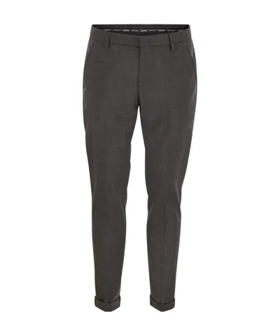 DONDUP GAUBERT FRESH WOOL TROUSERS