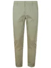 Dondup Gaubert Cotton Trousers In Green