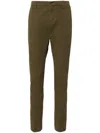 Dondup Gaubert Jeans With Pockets And Loops In Brown