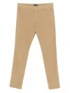 Dondup Corduroy Trousers In Neutral