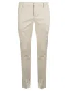 Dondup Pantalone Gaubert Gabardina In Beige