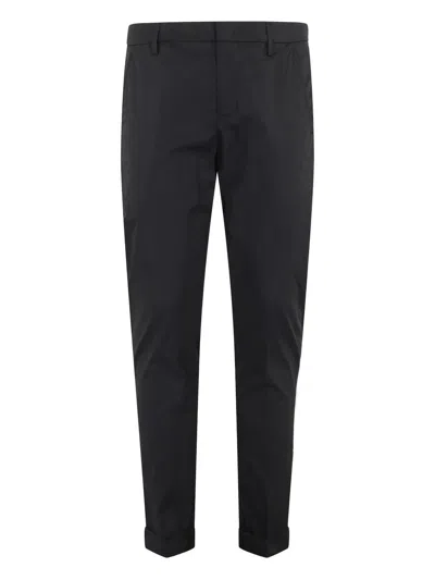 Dondup Man Pants Black Size 30 Cotton, Polyamide, Elastane