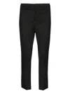Dondup Belt Loop Casual Pants In Black