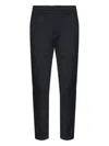 Dondup Belt Loop Casual Pants In Blue