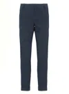 Dondup Mid-rise Tapered Chinos In Blue
