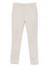 Dondup Belt Loops Slacks In Gray