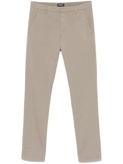DONDUP GAUBERT PANTS IN BEIGE COTTON