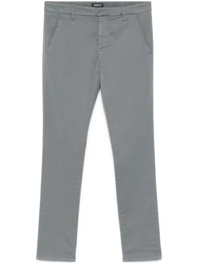 DONDUP GAUBERT PANTS IN GREY COTTON