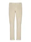Dondup Gaubert Trousers In Neutral