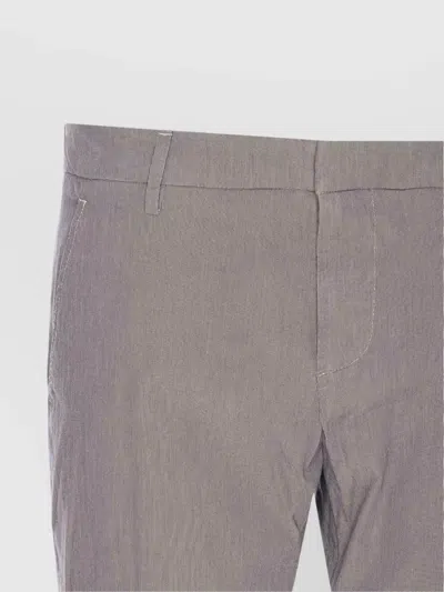 Dondup Gaubert Pants With Cuffs And Pockets In Purple