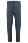 Dondup Gaubert Popeline Fresh In Blu Scuro
