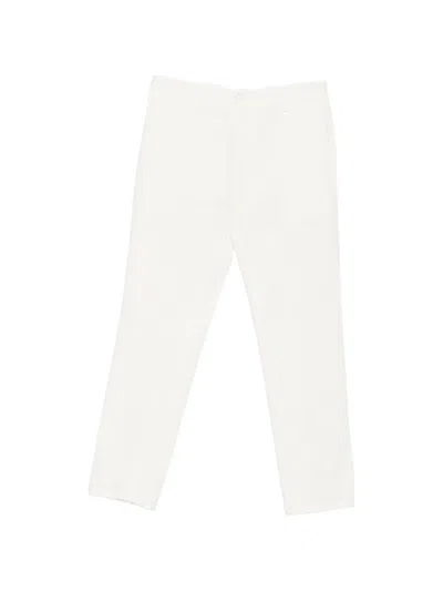 Dondup Gaubert Pressed-crease Tailored Trousers In White