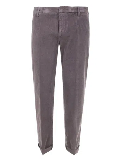 DONDUP GAUBERT RELAX TROUSERS,UP688.VS0028.PT0 737 GREY