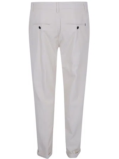 Dondup "gaubert Relax" Trousers In White