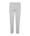 Dondup Gaubert Relaxed Trousers Rolled Cuffs In Gray