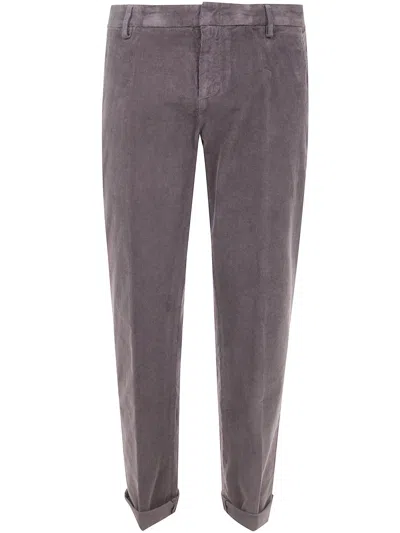 Dondup Gaubert Relax Trousers In Gray