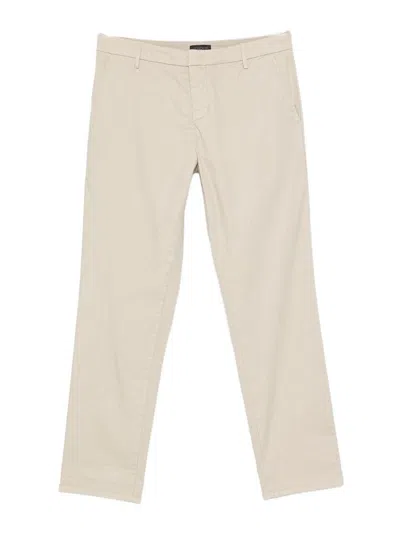 Dondup Gaubert Relaxed Regular Trousers In Neutral