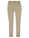 Dondup Gaubert Slim Fit Gabardine Trousers