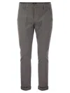 Dondup Gaubert Mid-rise Straight-leg Trousers