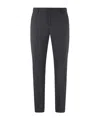 Dondup Gaubert Wool Blend Trousers In Black
