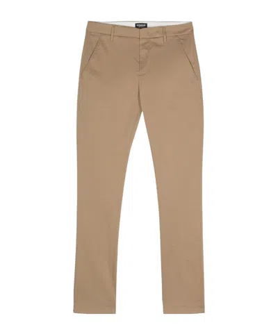 Dondup Gaubert Slim-fit Trousers In Nude