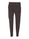 Dondup Gaubert Slim Jeans In Brown