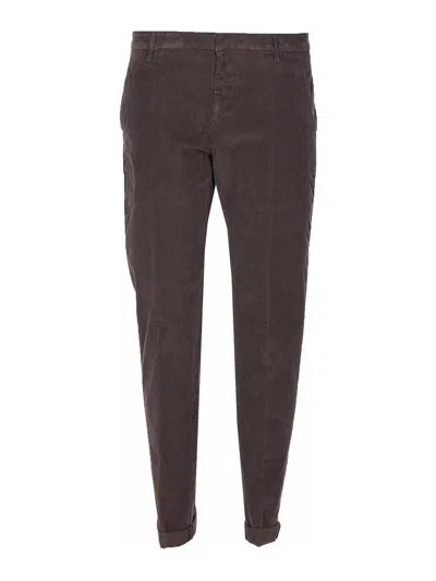 Dondup Gaubert Slim Jeans In Brown