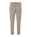 Dondup Gaubert Slim Milleraies Trousers In Brown