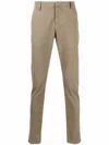 Dondup Gaubert Casual Trousers In Beige