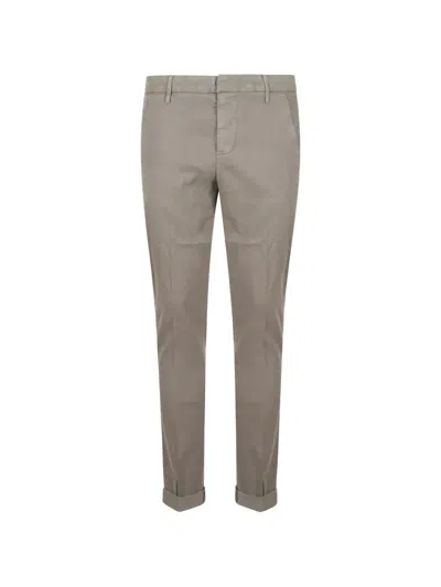 Dondup Button Detailed Slim Cut Trousers In Multi