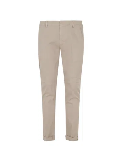 Dondup Gaubert Slim-fit Chinos In Neutral