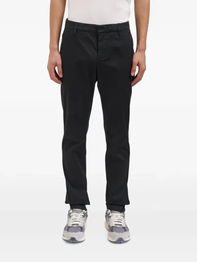 Dondup Gaubert Slim-leg Trousers In Black