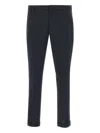 Dondup Gaubert Straight-leg Trousers In Blue